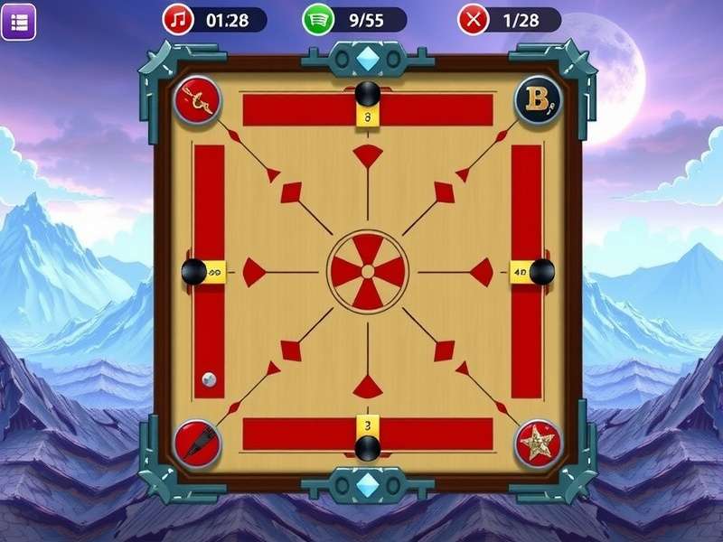 Carrom Ace Emperor Game Screenshot